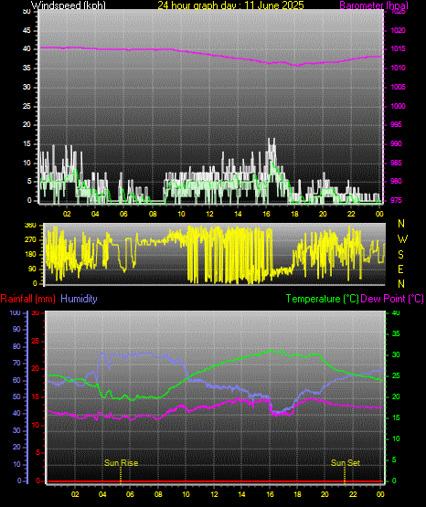 24 Hour Graph for Day 11