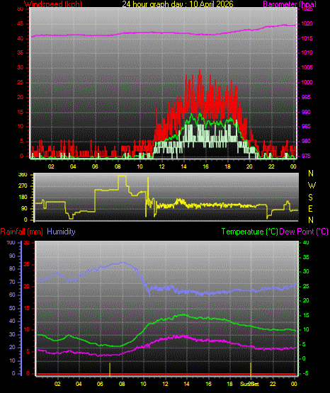 24 Hour Graph for Day 10