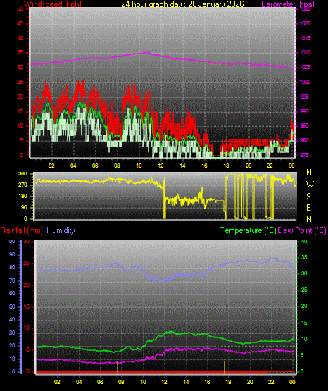 24 Hour Graph for Day 28