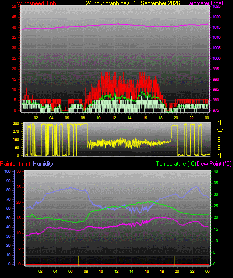24 Hour Graph for Day 10