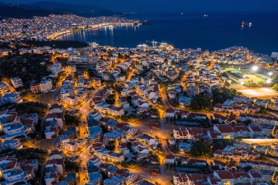 Πανοραμική θέα — Δέπος, Καβάλα