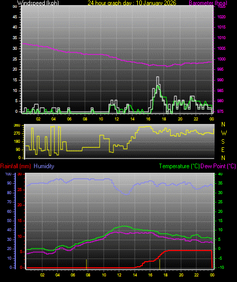 24 Hour Graph for Day 10