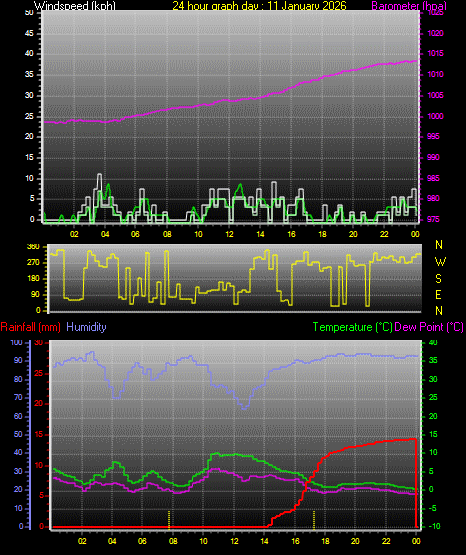 24 Hour Graph for Day 11