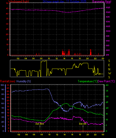 24 Hour Graph for Day 11