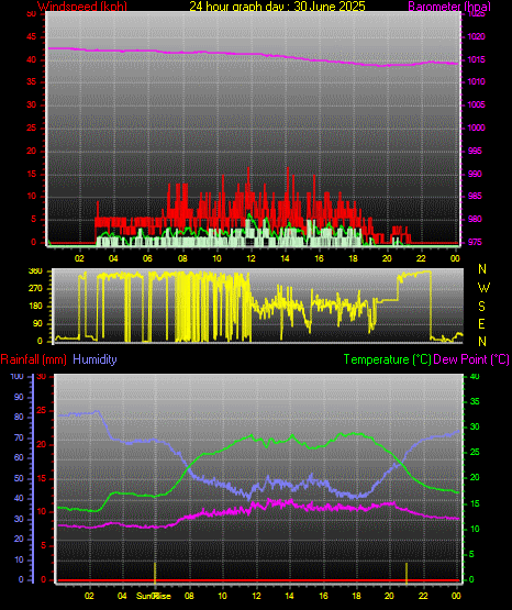 24 Hour Graph for Day 30