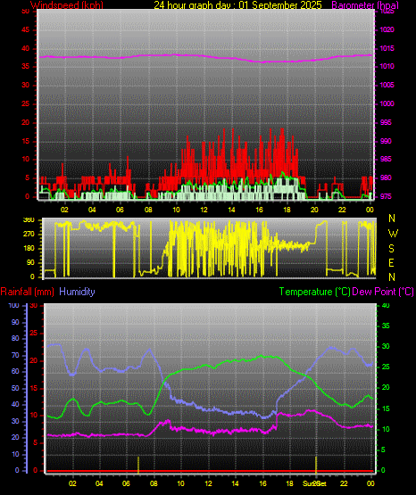 24 Hour Graph for Day 01