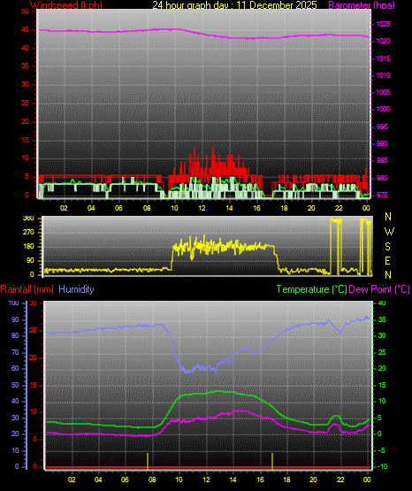 24 Hour Graph for Day 11