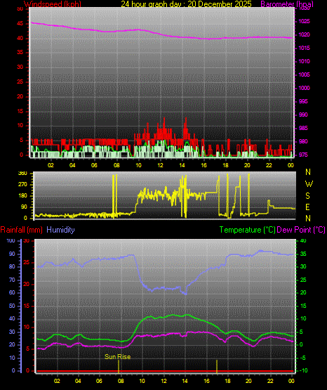 24 Hour Graph for Day 20