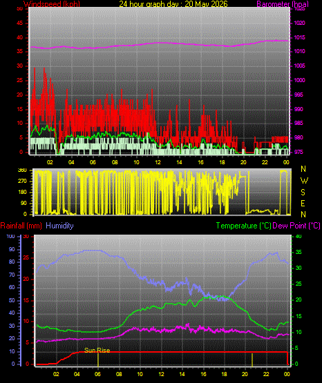 24 Hour Graph for Day 20