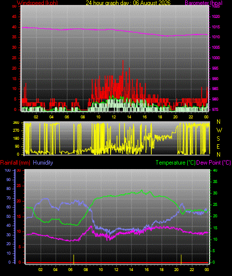 24 Hour Graph for Day 06