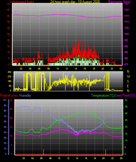 24 Hour Graph for Day 10