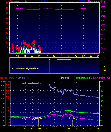 24 Hour Graph for Day 10