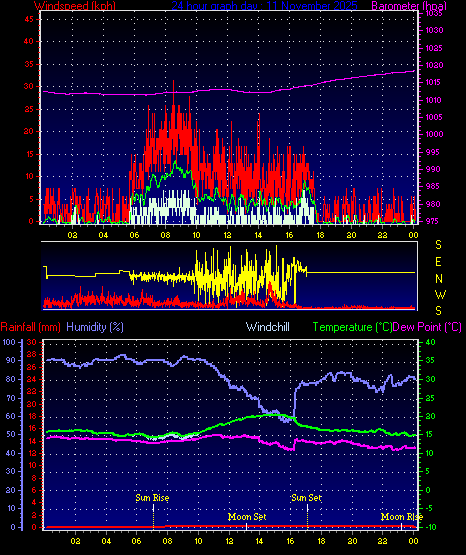 24 Hour Graph for Day 11