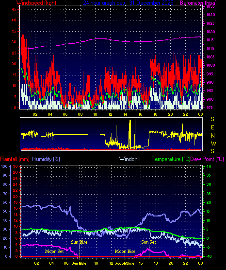 24 Hour Graph for Day 31