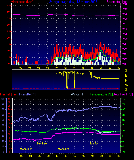 24 Hour Graph for Day 12